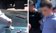 Задержание водителя со "спортивным питанием" сняли на видео в Алматы