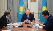 Нурсултан Назарбаев дал поручения Шигео Катсу