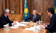 Нужен был опытный человек - Назарбаев о назначении Сапарбаева