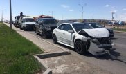 Массовое ДТП с участием 7 авто произошло в Нур-Султане