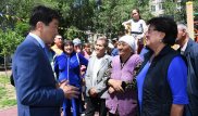 Байбек поручил ускорить работы по благоустройству Наурызбайского района