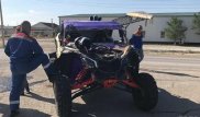 Жанаозенец врезался в раллийное авто и скрылся с места ДТП