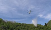 На гору в Алматы сбросили шесть тонн воды
