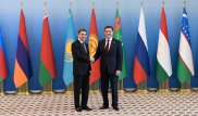 Аскар Мамин встретился с президентом Туркменистана