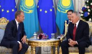 Европа была впечатлена - Туск Назарбаеву о транзите власти
