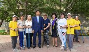 Байбек объехал Ауэзовский район Алматы