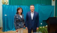 Тимур Кулибаев проголосовал на выборах президента РК