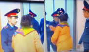 Топ-менеджер компании набросилась на полицейских в аэропорту Алматы