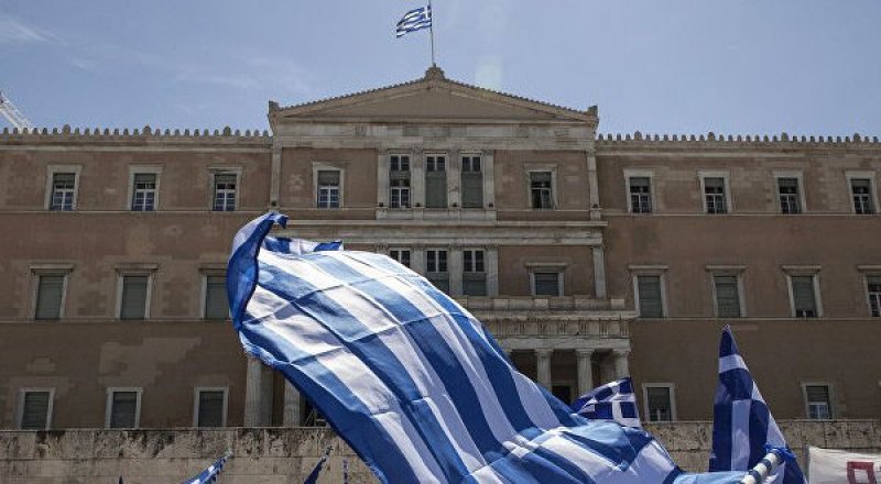 Здание парламента Греции в Афинах. © РИА Новости