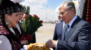 Токаев прибыл в Бишкек