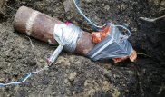 На снаряд со взрывчаткой наткнулся житель СКО во дворе своего дома