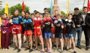 "Боевой" флешмоб прошел в Кокшетау