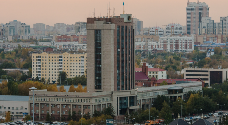 Здание МВД в Нур-Султане