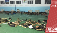Фото изможденных пожарных из Арыси появилось в Сети