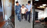 Аксакал сутки провел в поврежденном взрывной волной доме в Арыси