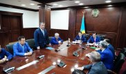 Мамин представил нового акима активу Кызылординской области