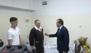 Карим Масимов вручил "Айбын" полковнику, спасшему солдата