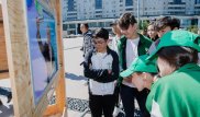 Редкие фото Назарбаева выставили в центре столицы