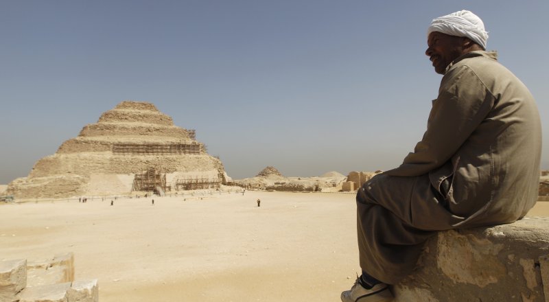 Вид на пирамиду Джосера. © Reuters