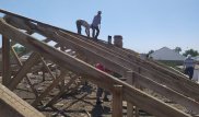 Жители Жетысу начали работу по восстановлению домов в Арыси
