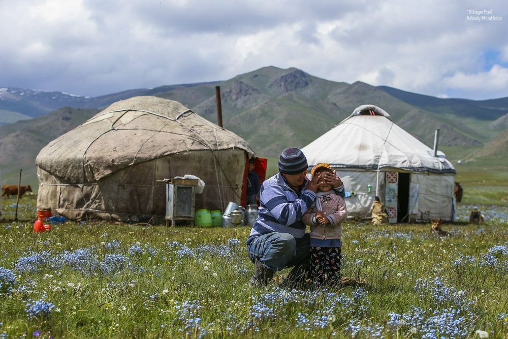 Аулы в казахстане фото