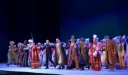 "Астана Опера" впервые исполнила оперу "Абай" в Узбекистане