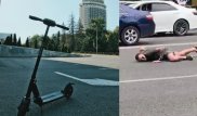 "Думал, что автобус его раздавит": свидетель о происшествии с самокатчиком и автобусом