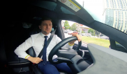 Зеленский обратился к народу за рулем Tesla