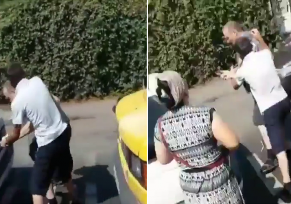 Избиение на дороге Алматы попало на видео