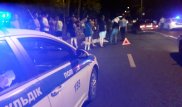 Мотоцикл разорвало на части на проспекте Абая, водитель погиб