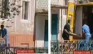 В карете скорой помощи перевозили бордюры в Сатпаеве