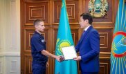 Кульгинов рассказал о поступке спасателя и полицейского