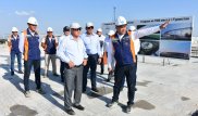 Когда будут отремонтированы 17 школ в Арыси, рассказали Есимову строители