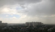 Пыльное облако накрыло Алматы