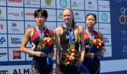 Арина Шульгина выиграла Кубок Азии по триатлону в Алматы