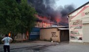 Рынок "Дордой" горел в Бишкеке