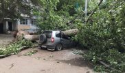 Ураган сорвал крыши и разбил автомобили в ЗКО