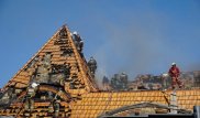 Пожар в "Мельнице": 2 человека получили ожоги