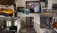 Разгромленный дом Атамбаева показали на видео