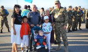В Казахстане встретили первых призеров армейских игр