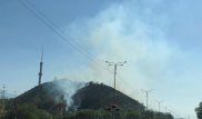 Склон на Кок-Тюбе горит в Алматы