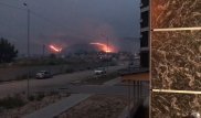 Крупный пожар тушат под Алматы