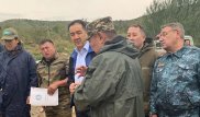 Сагинтаев прибыл на место угрозы селя