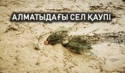 Алматылықтарды дүрліктірген сел қаупі: Оқиға орындарынан фото мен видео