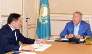 Назарбаев встретился с акимом Акмолинской области