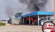 АЗС едва не взорвалась в Алматинской области