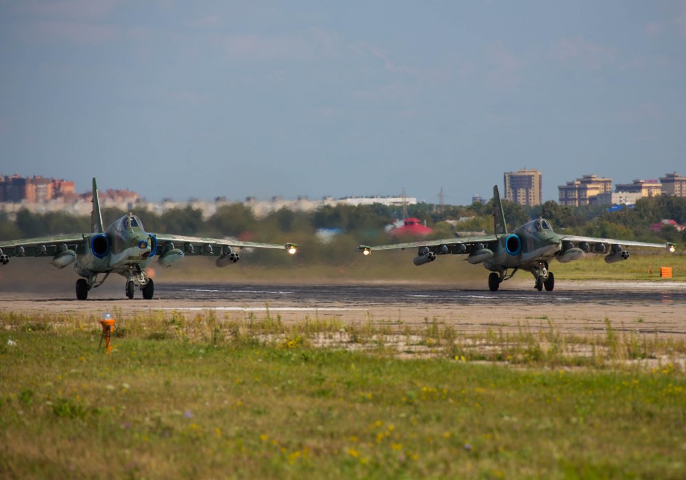 Казахстанские экипажи Су-25 признаны лучшими штурмовиками на 
