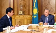 Назарбаев встретился с Кульгиновым
