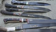 Мешки с ножами изъяли у иностранца в Жамбылской области