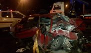 "Врезался в столб": В Алматы водитель Volkswagen погиб в жуткой аварии